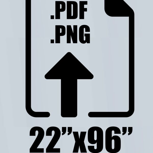 22"x96" DTF Gang Sheet (File Upload) Thumbnail