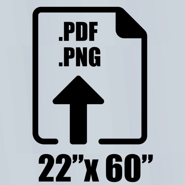 22"x60" DTF Gang Sheet (File Upload) Thumbnail