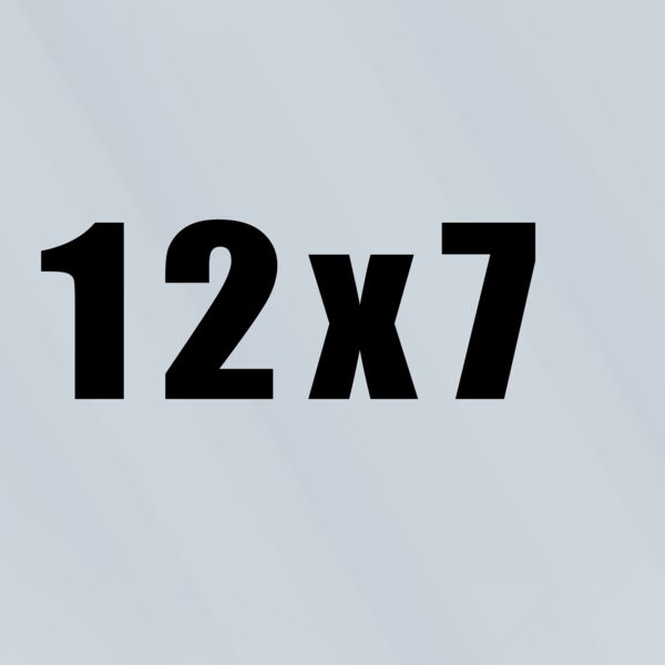 12x7 Full Color Digital Transfer Thumbnail