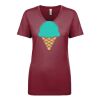 Next Level Apparel 1540 - Ladies' Ideal V-Neck Thumbnail