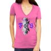 Tultex 214 - Ladies' Slim Fit Fine Jersey V-Neck Thumbnail