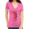 Tultex 214 - Ladies' Slim Fit Fine Jersey V-Neck Thumbnail