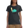 Gildan 100% Cotton Ladies T-Shirt Thumbnail