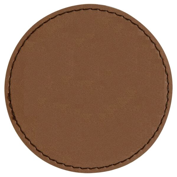 Laser Engraved Round Patch 2.5" (Iron-on) Dark Thumbnail