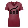 Next Level Apparel 1540 - Ladies' Ideal V-Neck Thumbnail