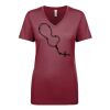 Next Level Apparel 1540 - Ladies' Ideal V-Neck Thumbnail
