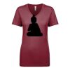Next Level Apparel 1540 - Ladies' Ideal V-Neck Thumbnail