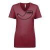 Next Level Apparel 1540 - Ladies' Ideal V-Neck Thumbnail