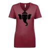 Next Level Apparel 1540 - Ladies' Ideal V-Neck Thumbnail