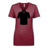Next Level Apparel 1540 - Ladies' Ideal V-Neck Thumbnail
