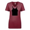 Next Level Apparel 1540 - Ladies' Ideal V-Neck Thumbnail