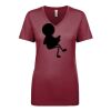 Next Level Apparel 1540 - Ladies' Ideal V-Neck Thumbnail