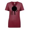 Next Level Apparel 1540 - Ladies' Ideal V-Neck Thumbnail