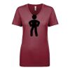 Next Level Apparel 1540 - Ladies' Ideal V-Neck Thumbnail