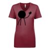 Next Level Apparel 1540 - Ladies' Ideal V-Neck Thumbnail