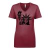 Next Level Apparel 1540 - Ladies' Ideal V-Neck Thumbnail