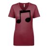 Next Level Apparel 1540 - Ladies' Ideal V-Neck Thumbnail