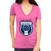 Tultex 214 - Ladies' Slim Fit Fine Jersey V-Neck Thumbnail