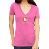Tultex 214 - Ladies' Slim Fit Fine Jersey V-Neck Thumbnail