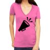 Tultex 214 - Ladies' Slim Fit Fine Jersey V-Neck Thumbnail