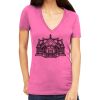 Tultex 214 - Ladies' Slim Fit Fine Jersey V-Neck Thumbnail