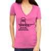 Tultex 214 - Ladies' Slim Fit Fine Jersey V-Neck Thumbnail