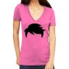 Tultex 214 - Ladies' Slim Fit Fine Jersey V-Neck Thumbnail