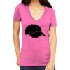 Tultex 214 - Ladies' Slim Fit Fine Jersey V-Neck Thumbnail