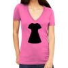 Tultex 214 - Ladies' Slim Fit Fine Jersey V-Neck Thumbnail