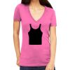 Tultex 214 - Ladies' Slim Fit Fine Jersey V-Neck Thumbnail