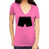Tultex 214 - Ladies' Slim Fit Fine Jersey V-Neck Thumbnail