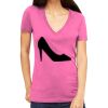 Tultex 214 - Ladies' Slim Fit Fine Jersey V-Neck Thumbnail