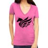 Tultex 214 - Ladies' Slim Fit Fine Jersey V-Neck Thumbnail