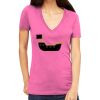 Tultex 214 - Ladies' Slim Fit Fine Jersey V-Neck Thumbnail