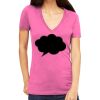 Tultex 214 - Ladies' Slim Fit Fine Jersey V-Neck Thumbnail