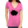 Tultex 214 - Ladies' Slim Fit Fine Jersey V-Neck Thumbnail