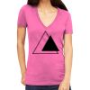 Tultex 214 - Ladies' Slim Fit Fine Jersey V-Neck Thumbnail