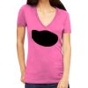 Tultex 214 - Ladies' Slim Fit Fine Jersey V-Neck Thumbnail