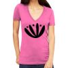 Tultex 214 - Ladies' Slim Fit Fine Jersey V-Neck Thumbnail