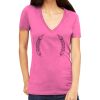 Tultex 214 - Ladies' Slim Fit Fine Jersey V-Neck Thumbnail