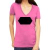 Tultex 214 - Ladies' Slim Fit Fine Jersey V-Neck Thumbnail