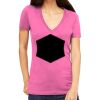 Tultex 214 - Ladies' Slim Fit Fine Jersey V-Neck Thumbnail