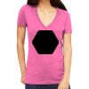 Tultex 214 - Ladies' Slim Fit Fine Jersey V-Neck Thumbnail