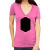 Tultex 214 - Ladies' Slim Fit Fine Jersey V-Neck Thumbnail