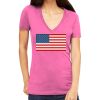 Tultex 214 - Ladies' Slim Fit Fine Jersey V-Neck Thumbnail