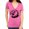 Tultex 214 - Ladies' Slim Fit Fine Jersey V-Neck Thumbnail