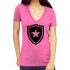 Tultex 214 - Ladies' Slim Fit Fine Jersey V-Neck Thumbnail