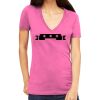 Tultex 214 - Ladies' Slim Fit Fine Jersey V-Neck Thumbnail