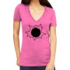 Tultex 214 - Ladies' Slim Fit Fine Jersey V-Neck Thumbnail