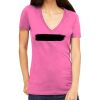 Tultex 214 - Ladies' Slim Fit Fine Jersey V-Neck Thumbnail